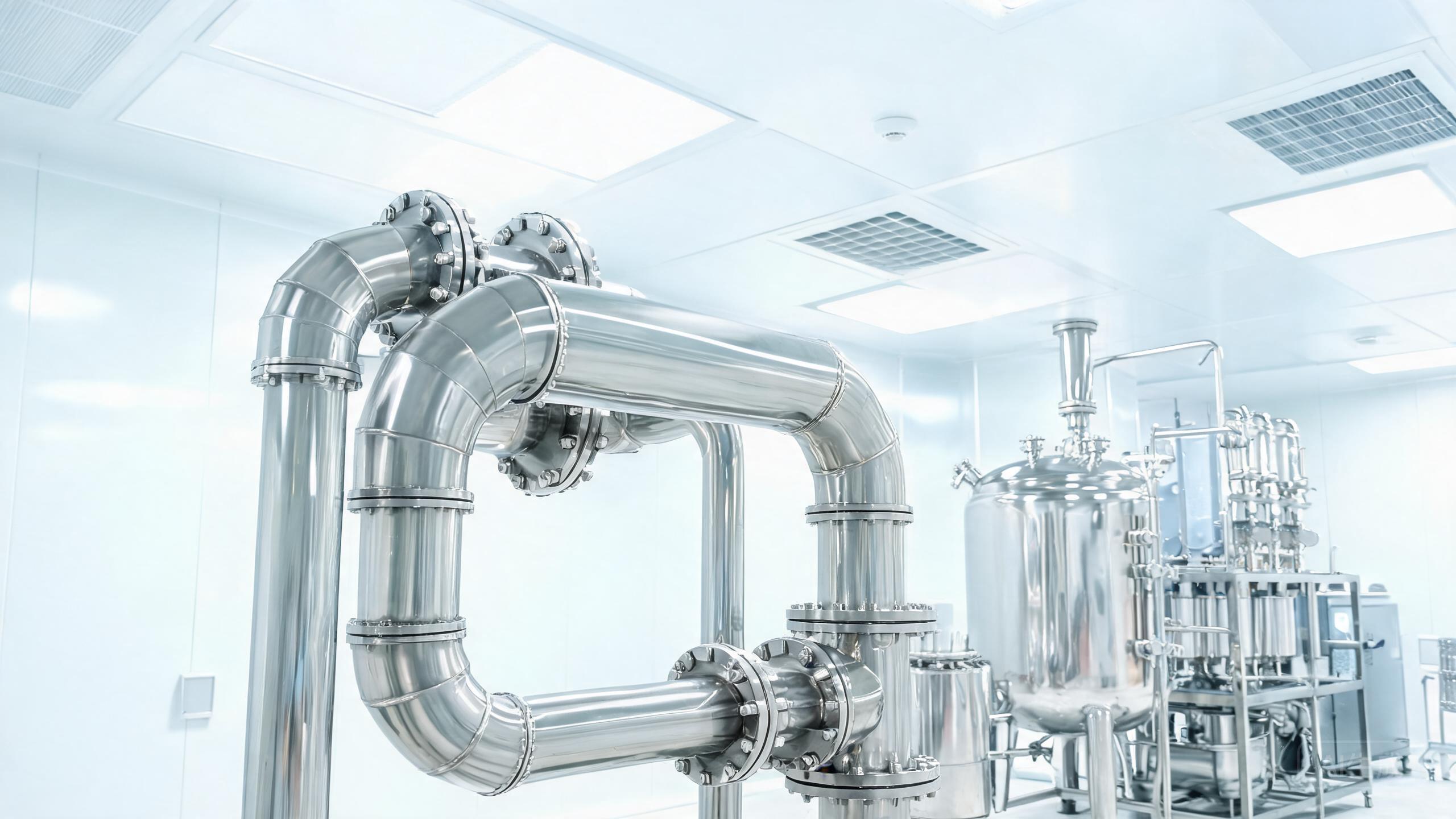 Stainless Steel Pharmaceutical Biotech Sanitary Design