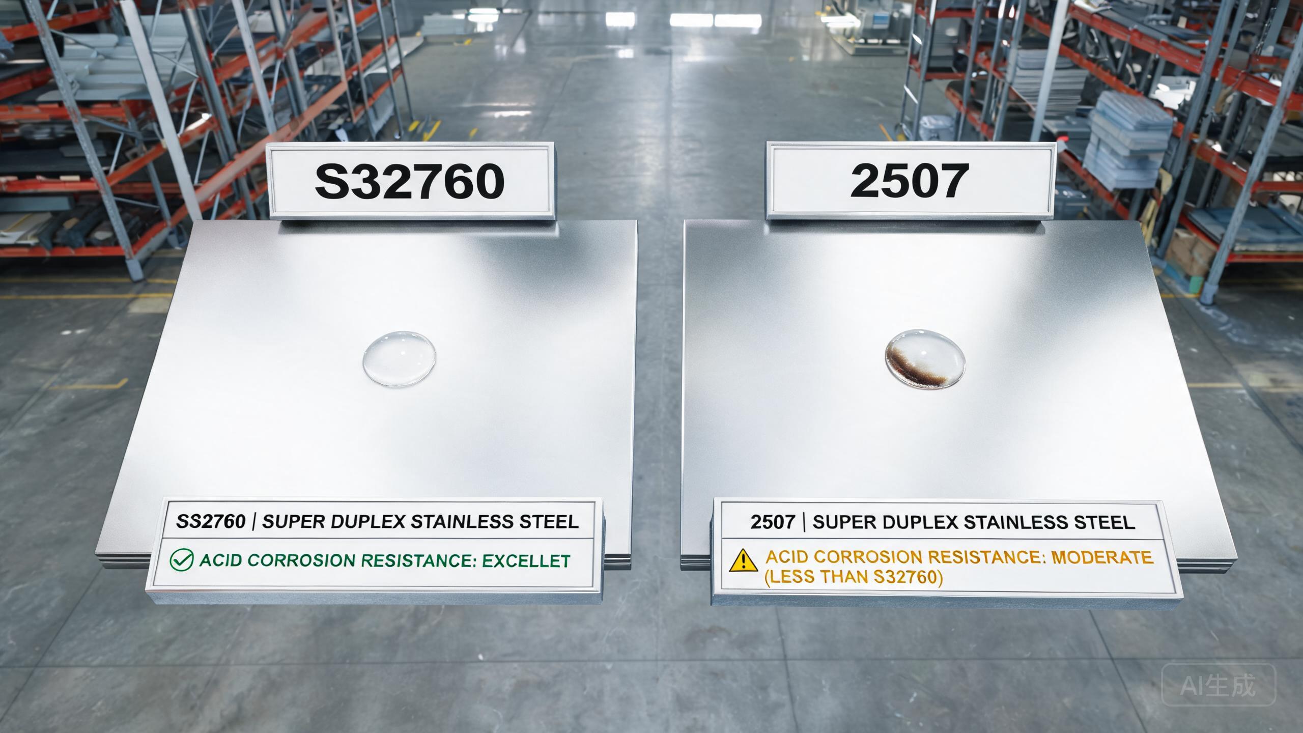 Super duplex stainless steel plates for sulfuric acid production equipment