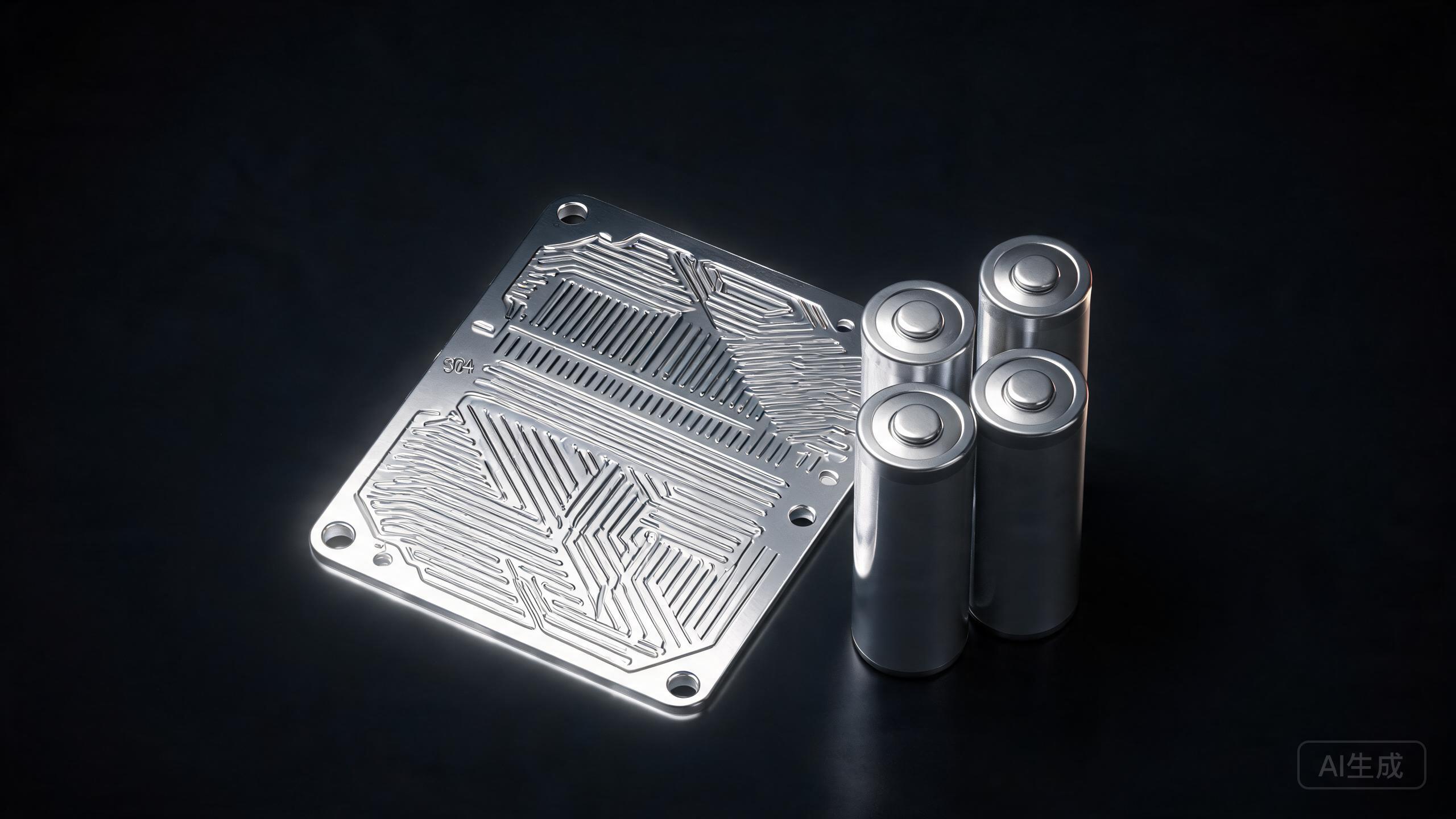 Stainless steel strip for battery tabs and fuel-cell bipolar plates